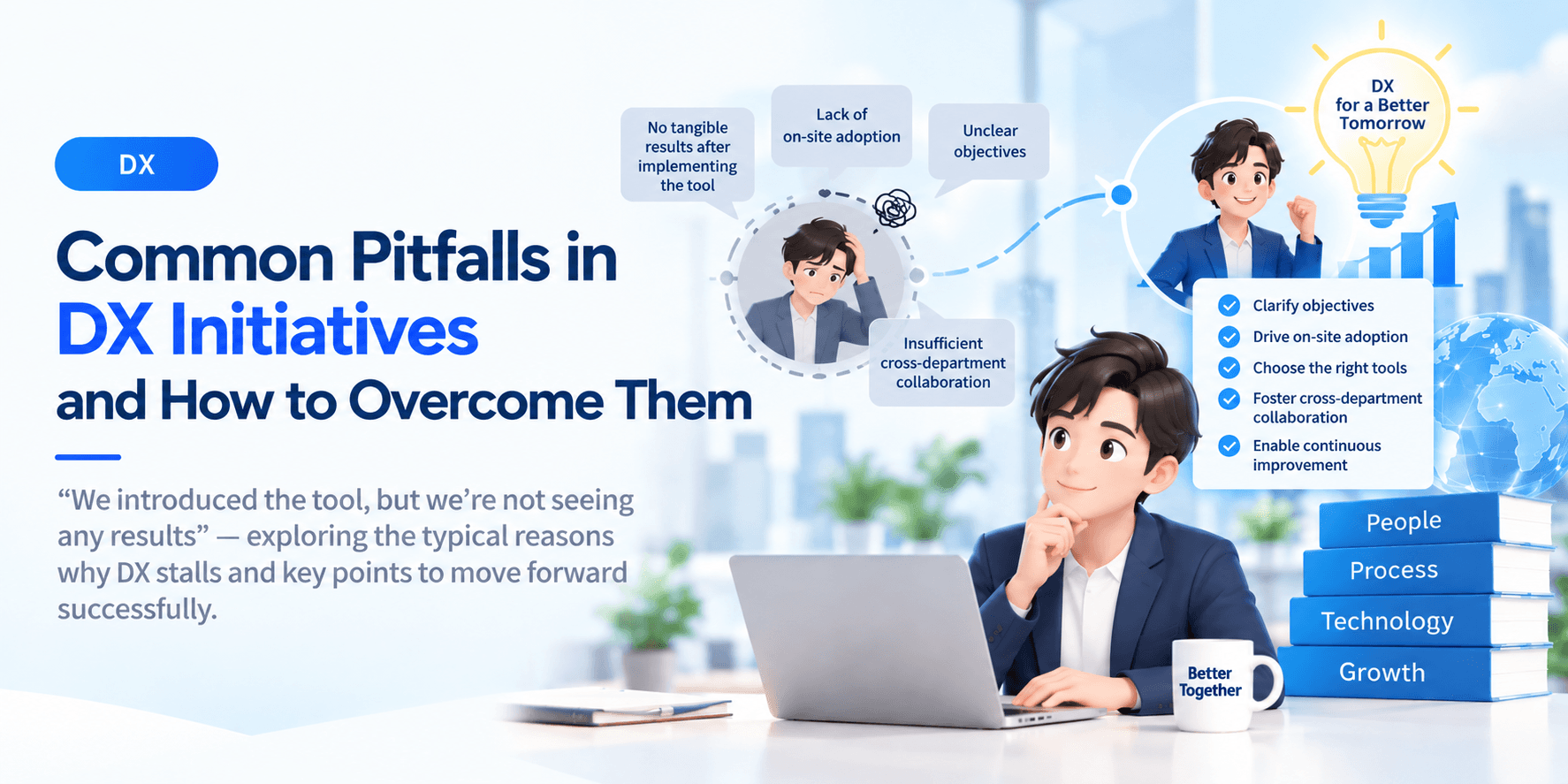 Common Pitfalls in DX Initiatives - and How to Avoid Them